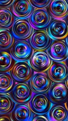 Abstract moving circular lines, circle shapes background.