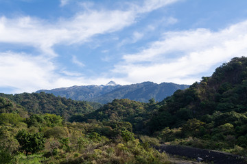 Obraz premium volcan de colima