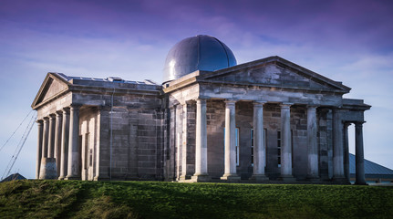 The National Observatory, Carlton Hill in Edinburgh, Scotland
