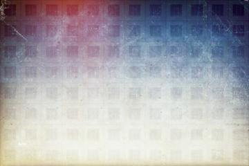 Grunge texture. Retro photographic film effect. Windows pattern.
