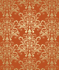 Paisley floral pattern , textile swatch , India	