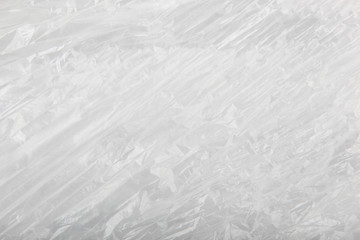 Close-Up Of Empty Plastic Bag Background.
