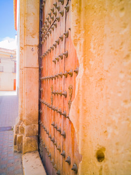 portal y dintel iglesia