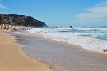 beach and sea