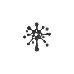 Bacterial Logo Template vector symbol