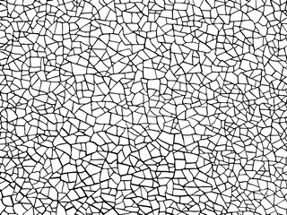  Background from cracks, scratches,  chips. Vintage old surface dirty walls. Grunge texture black and white