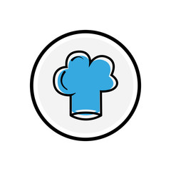 Chef flat icon