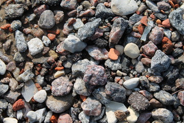 pebbles on the beach