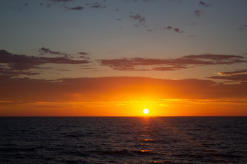 Obraz premium La Jolla Beach Sunset
