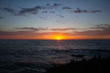 La Jolla Beach Sunset