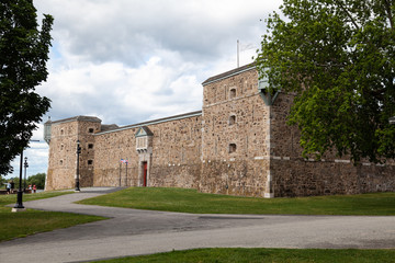 Fototapeta na wymiar Old medieval fort in Chambly
