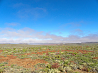 Lake Hart Salt Lake near Cooper Pedy National Park South Australia
