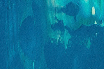 Abstract background in mixed colors. Oil and watercolor design elements. Design template for covers, posters and banners. Simple macro close-up paint brush strokes.