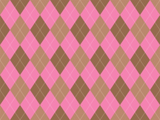 Argyle pattern seamless. Fabric texture background. Classic argill vector ornament