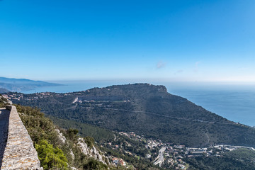 Fototapeta na wymiar Panorama French Riviera
