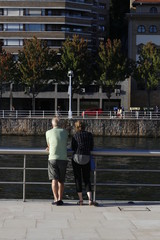 People walking in the street