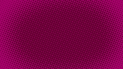 Magenta pop art background in retro comic style with halftone polka dots design, vector illustration eps10