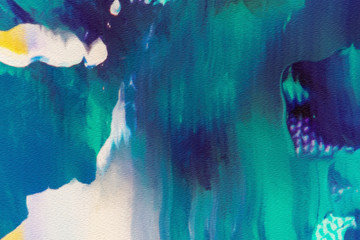 Grunge close up oil painting background. Simple design pattern. Drawn texture. Graphic template for wallpaper or different digital products creation. Macro paint strokes.