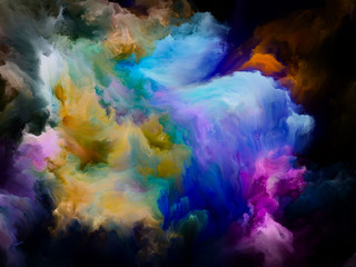 Fototapeta na wymiar Colorful Abstract Clouds