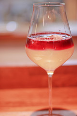 glass of wine