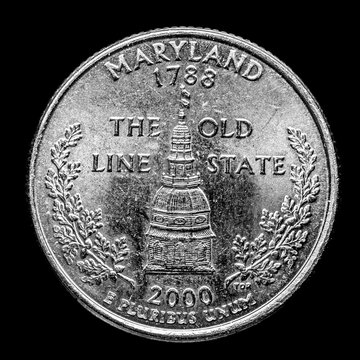 This Quarter Represents Maryland Which Is Known As The Old Line State