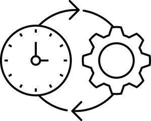 Productivity Icon, VECTOR