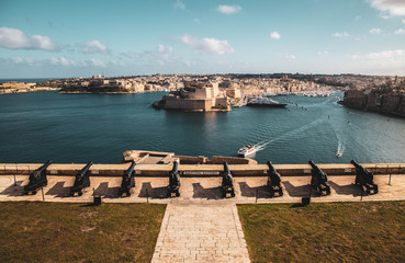 Malta Cannon View of Senglea