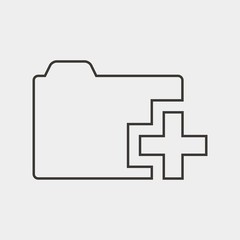 Fototapeta premium icon vector illustration and symbol for website and graphic design