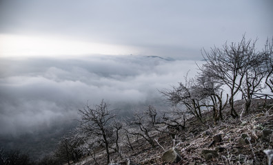 Inversion in Czech Uplands
