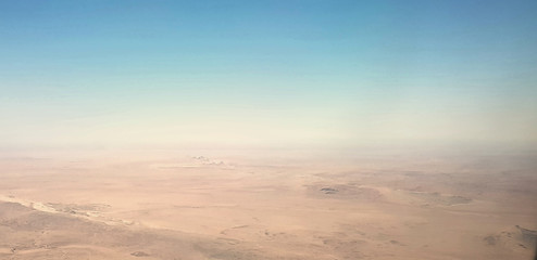 Fototapeta na wymiar Namibian Namibi Desert aerial view