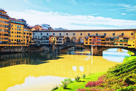 Ponte Vecchio bridge at Florence