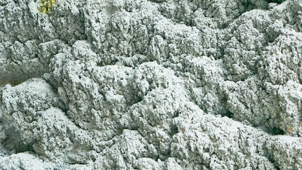 concrete after long erosion color