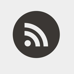 wifi connection icon vector illustration and symbol for website and graphic design