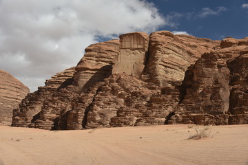 Fototapeta na wymiar mountains in jordan