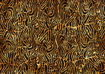 zebra skin on colorful texture