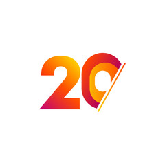 Anniversary Number Vector For Celebrate