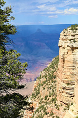 grand canyon distant rain