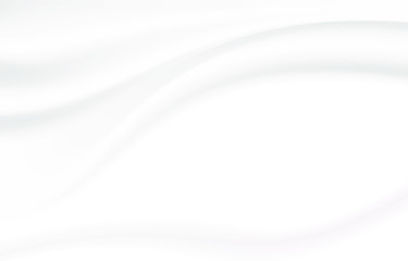 White cloth soft wave texture pattern background