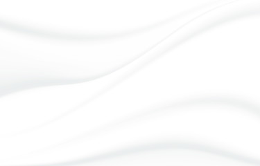 White cloth soft wave texture pattern background