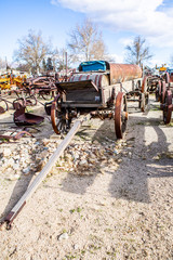 Obraz premium rustic farm equipment