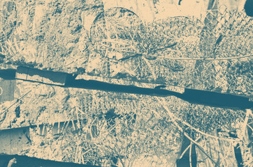 abstract celadon and beige texture background with copy space for design