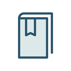 Book icon color fill style