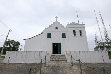 facade of the sanctuary of Nossa Senhora de Monte Serrat