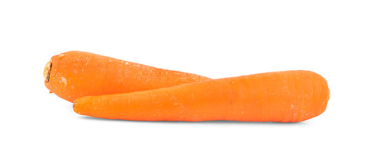 Carrot isolated on white background