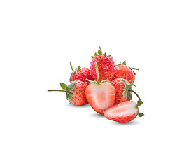 Strawberry isolated on white background