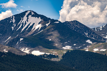 summer mountains in Colorado