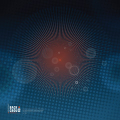 Obraz premium Abstract backdrop blue radial lines background