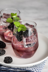 Berry Burlesque mocktail