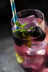 Berry Burlesque mocktail