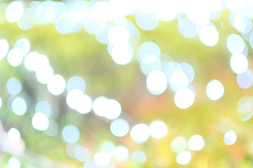 Obraz premium Light bokeh, Abstract blurred background